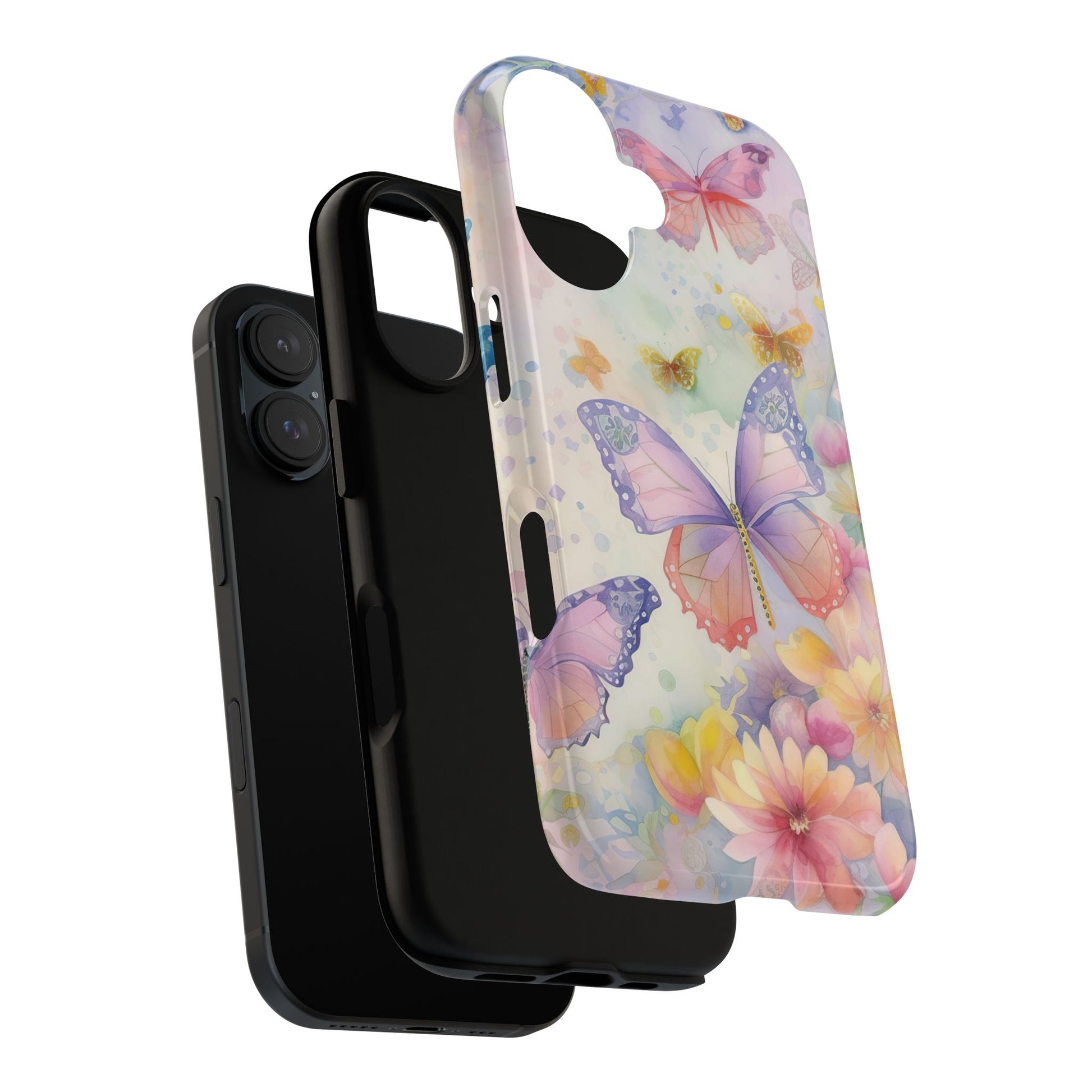 Watercolor Butterfly Tough Case