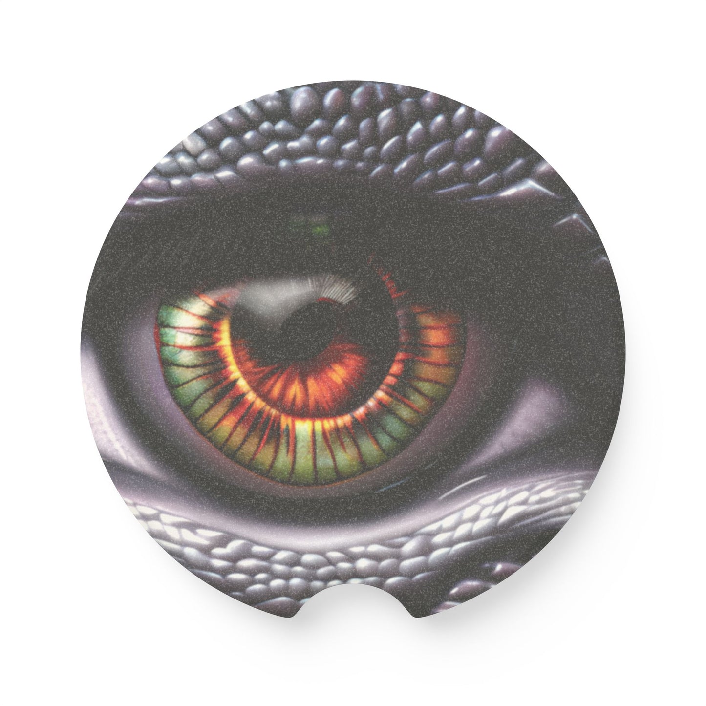 Dragon Eye Soapstone Car Coaster — Dragon Eye Car Cup Holder Insert