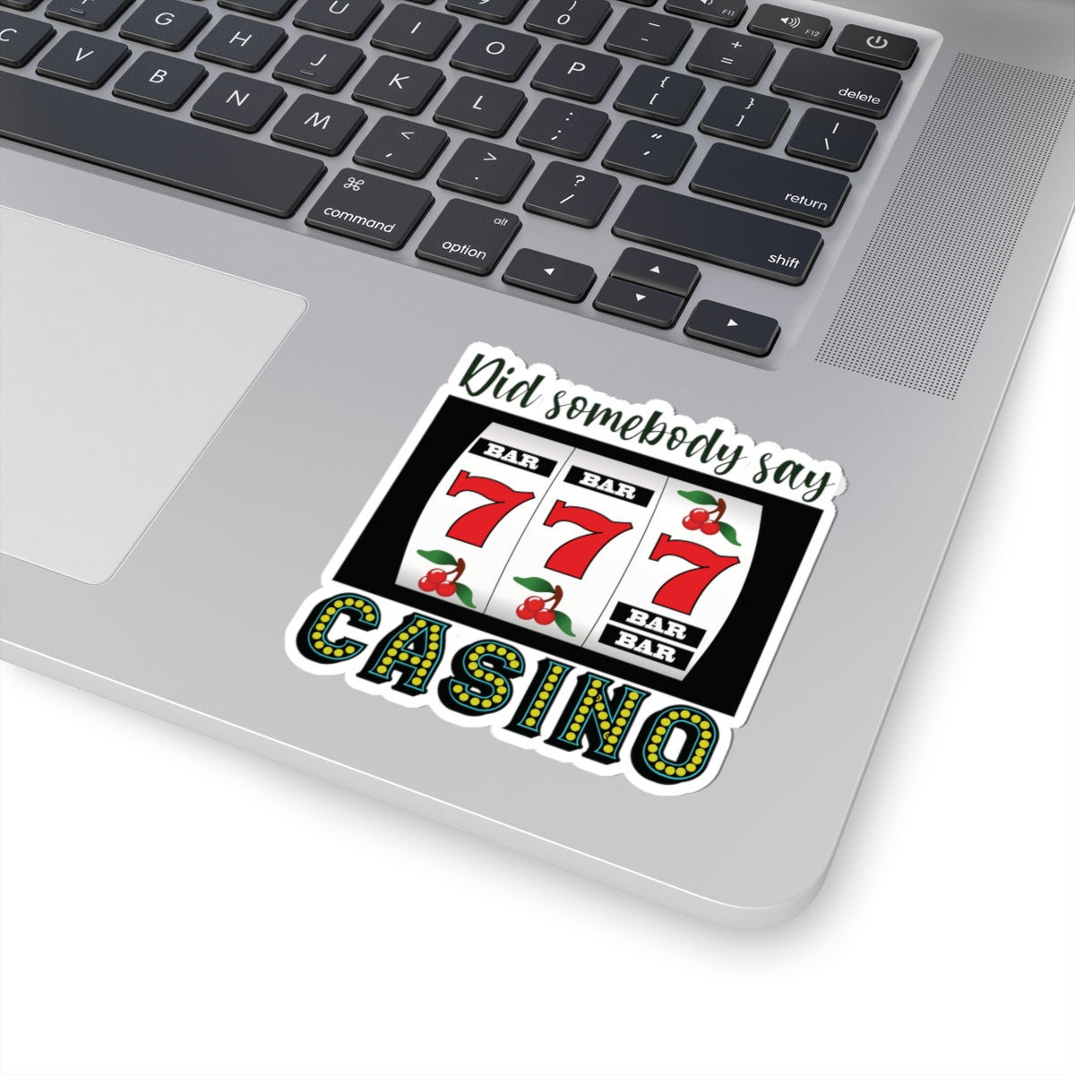 Casino Slot Machine Kiss-Cut Stickers