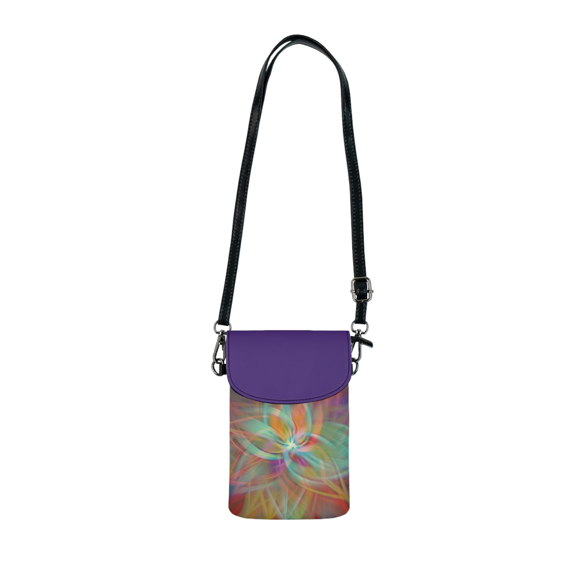 Phone Wallet - Multicolor Abstract Print