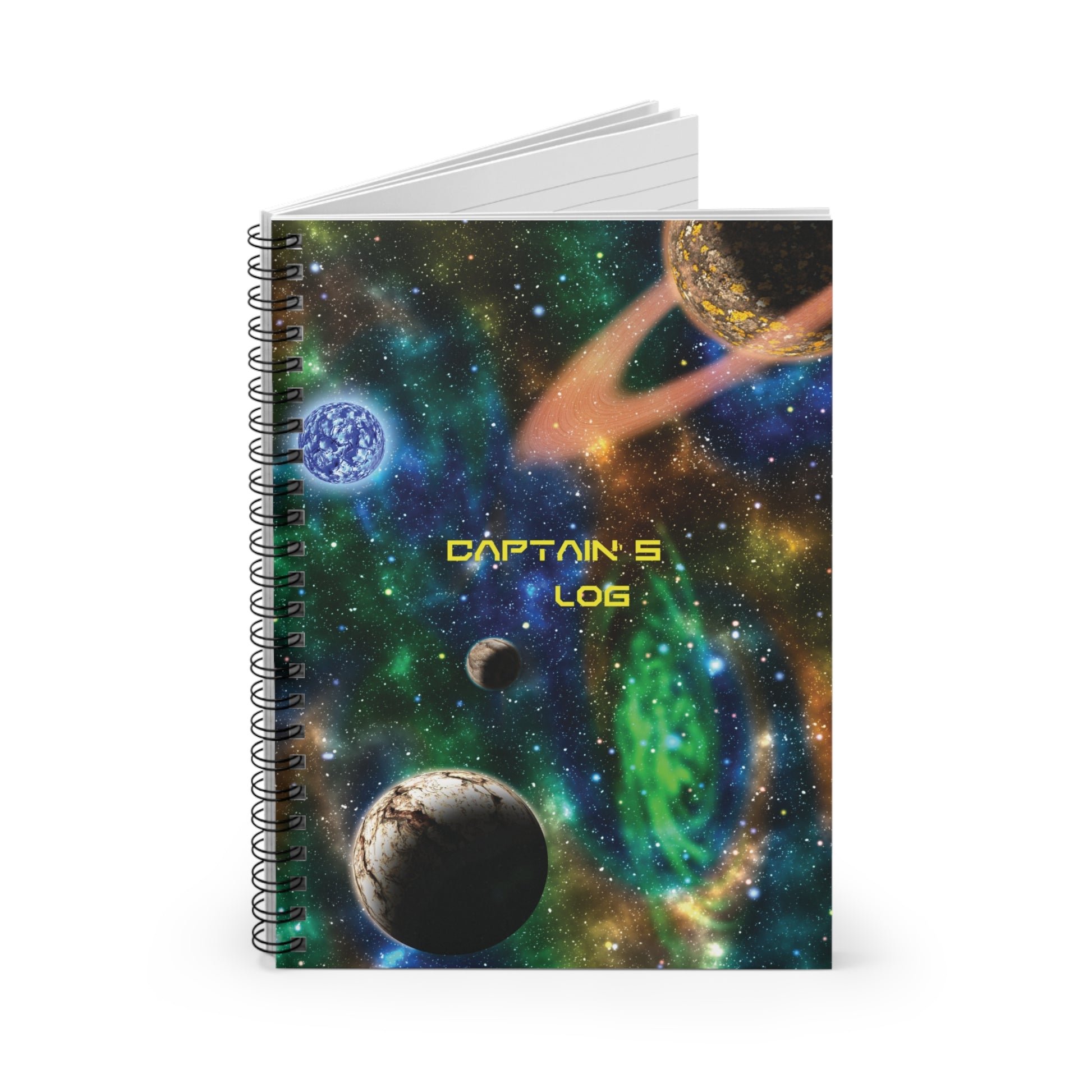 Sci Fi Space Print Notebook