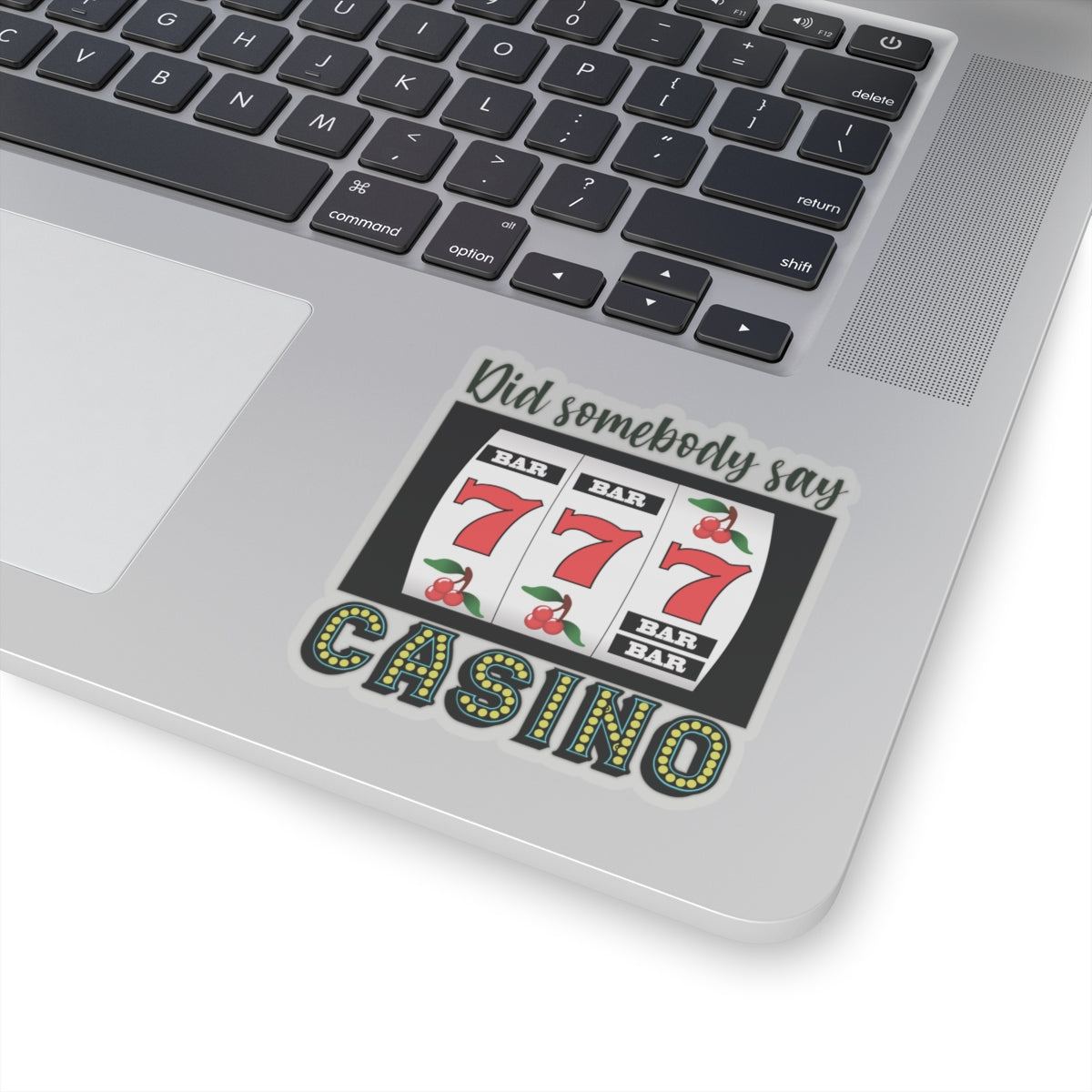 Casino Slot Machine Kiss-Cut Stickers