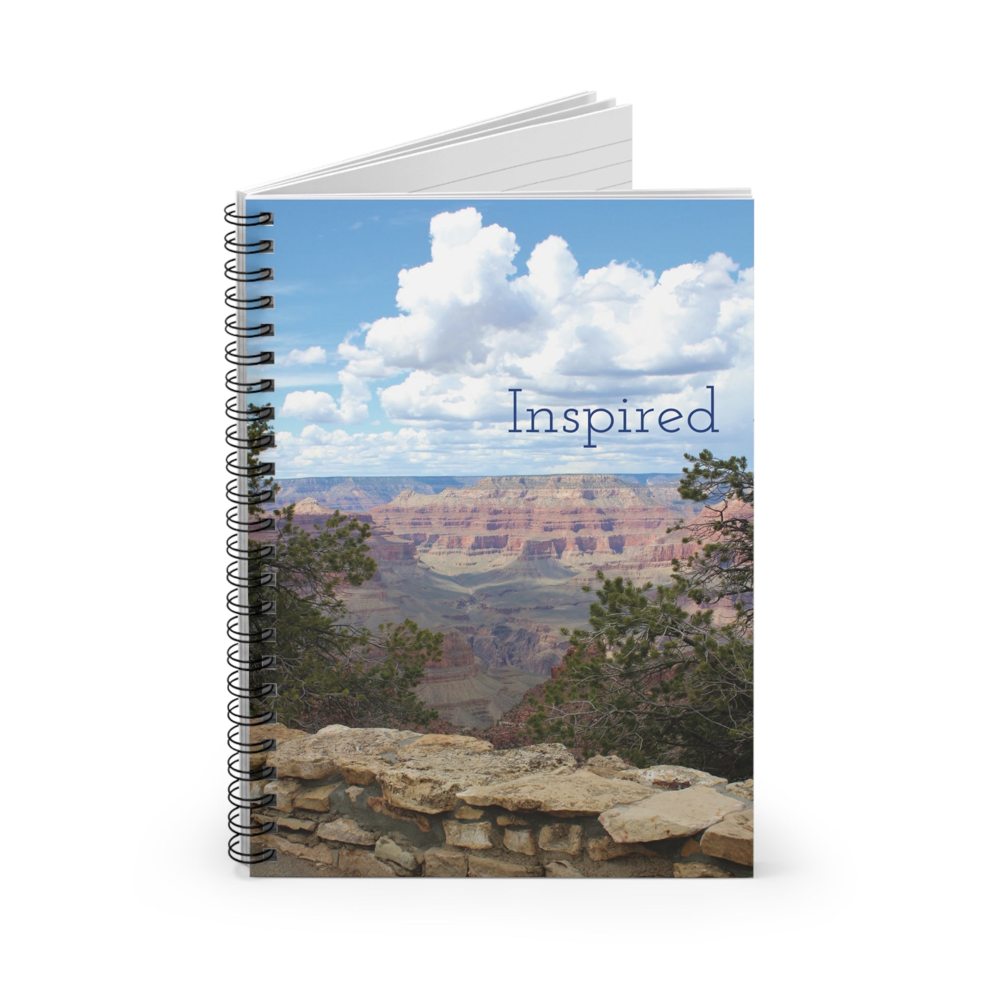 Grand Canyon Print Spiral Notebook