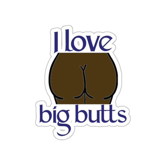 Die-Cut Stickers - Brown Skin Bootie Print