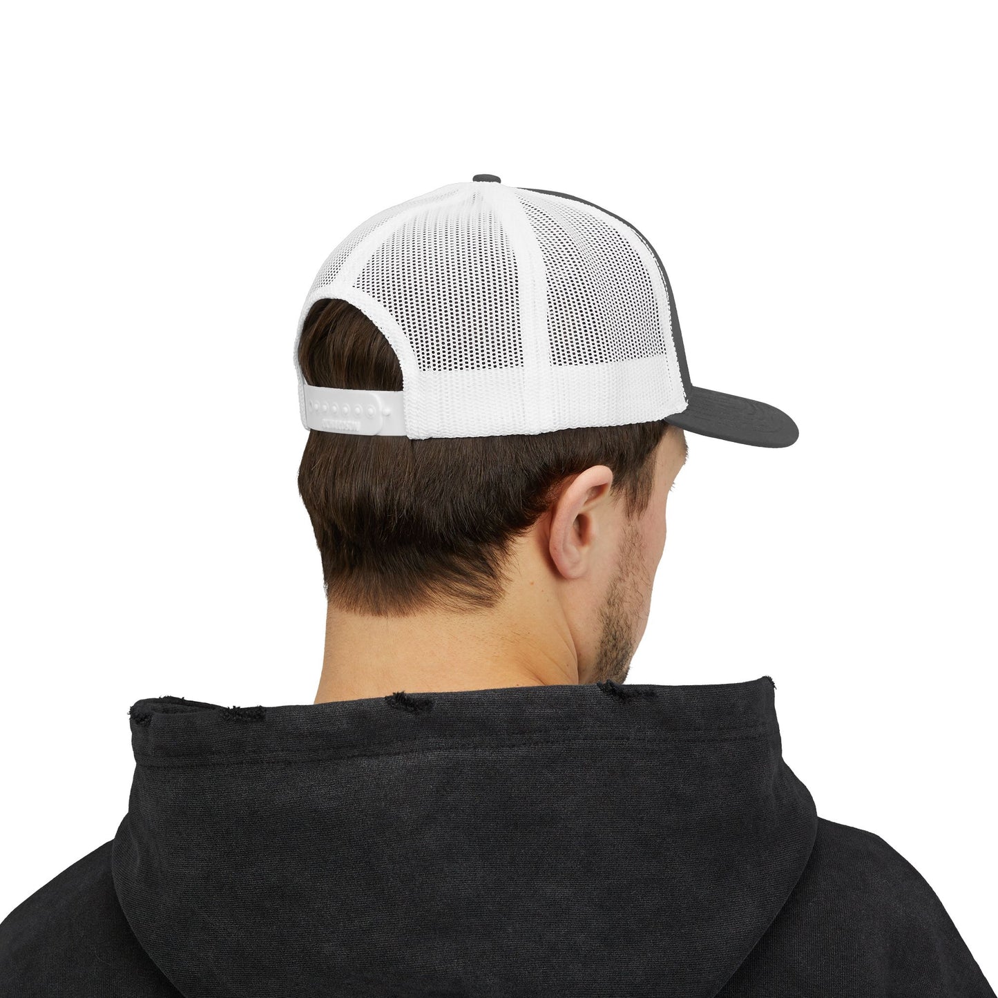 "Wake Up!" Snapback Trucker Cap, Fun Hat for Morning Motivation