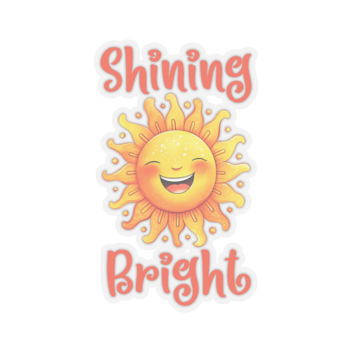 Kiss-Cut Stickers - Sun Print Stickers