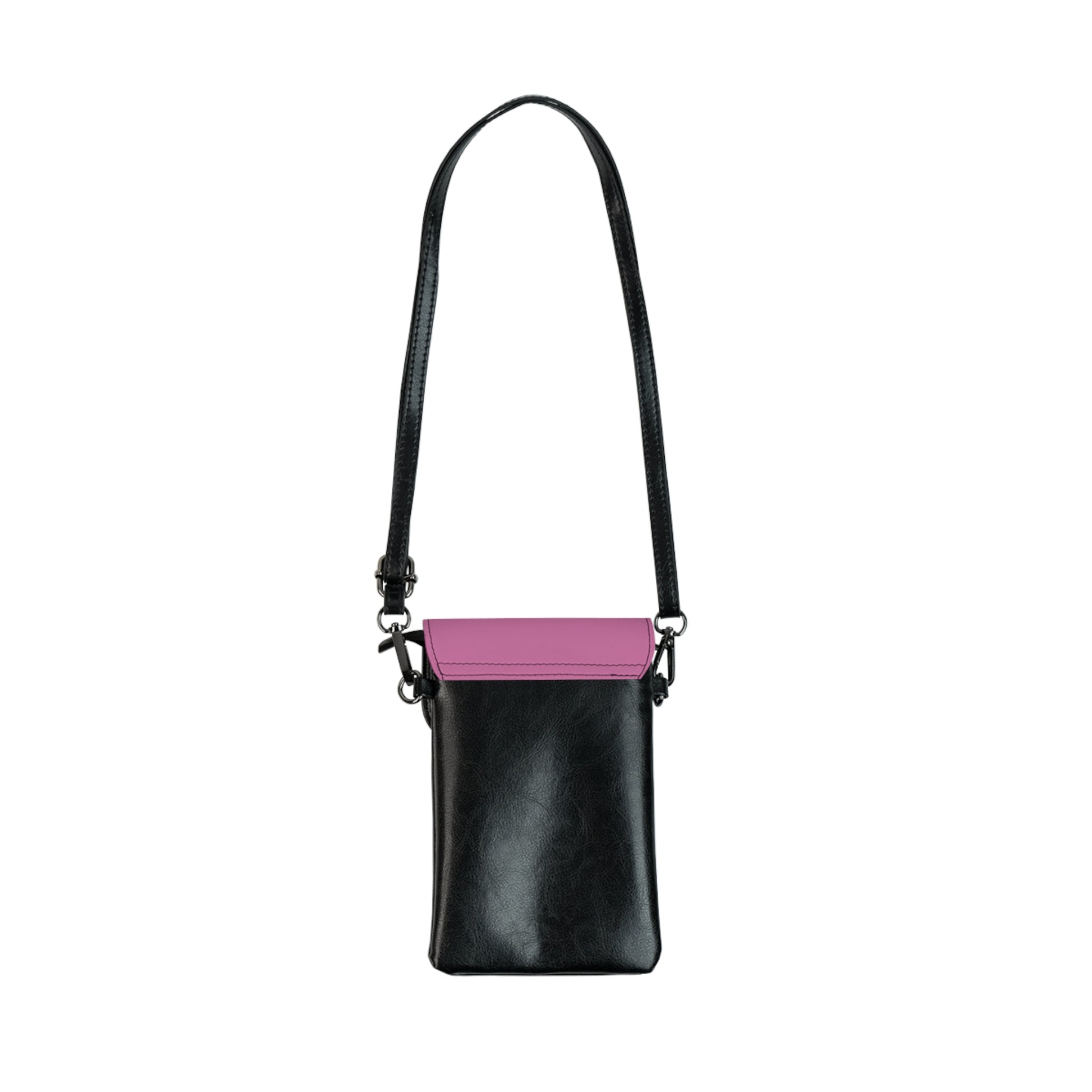 Phone Wallet Purse-pink abstract