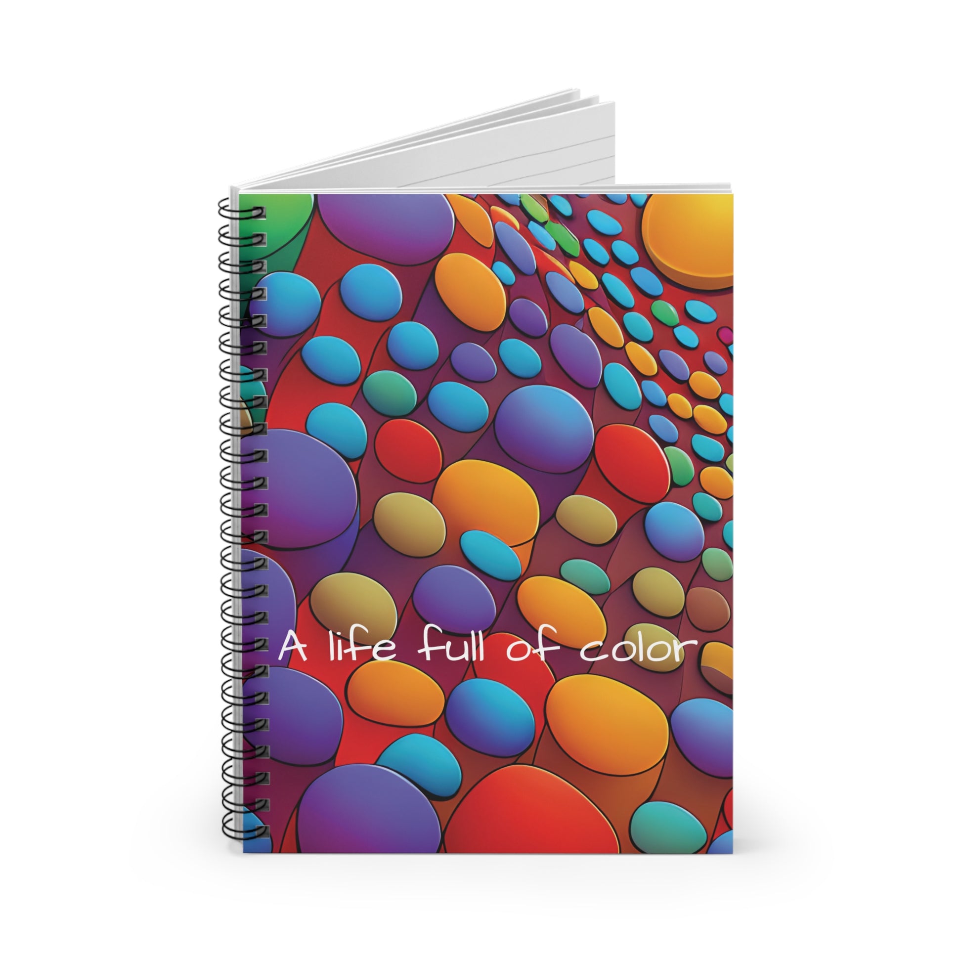 Spiral Notebook Abstract Print