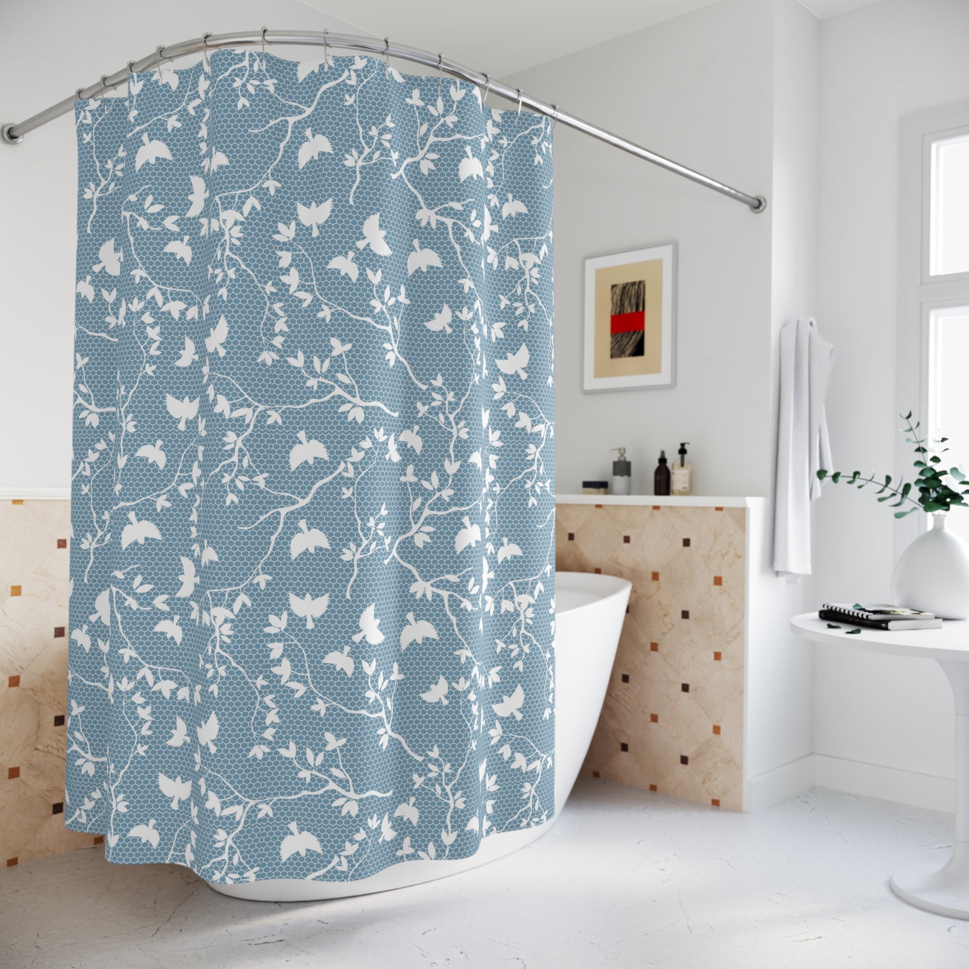 Birds Branches Shower Curtain