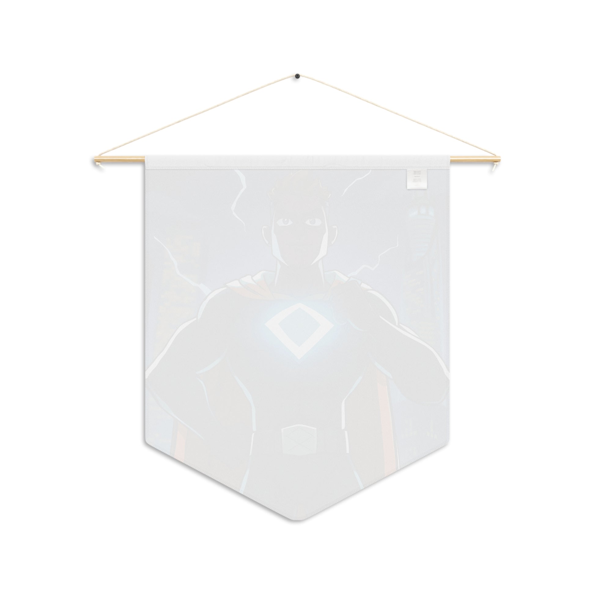 Superhero Wall Pennant – Lightning City Hero Banner