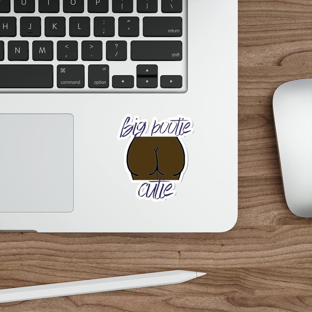 Brown Skin Bootie Stickers - Die-Cut