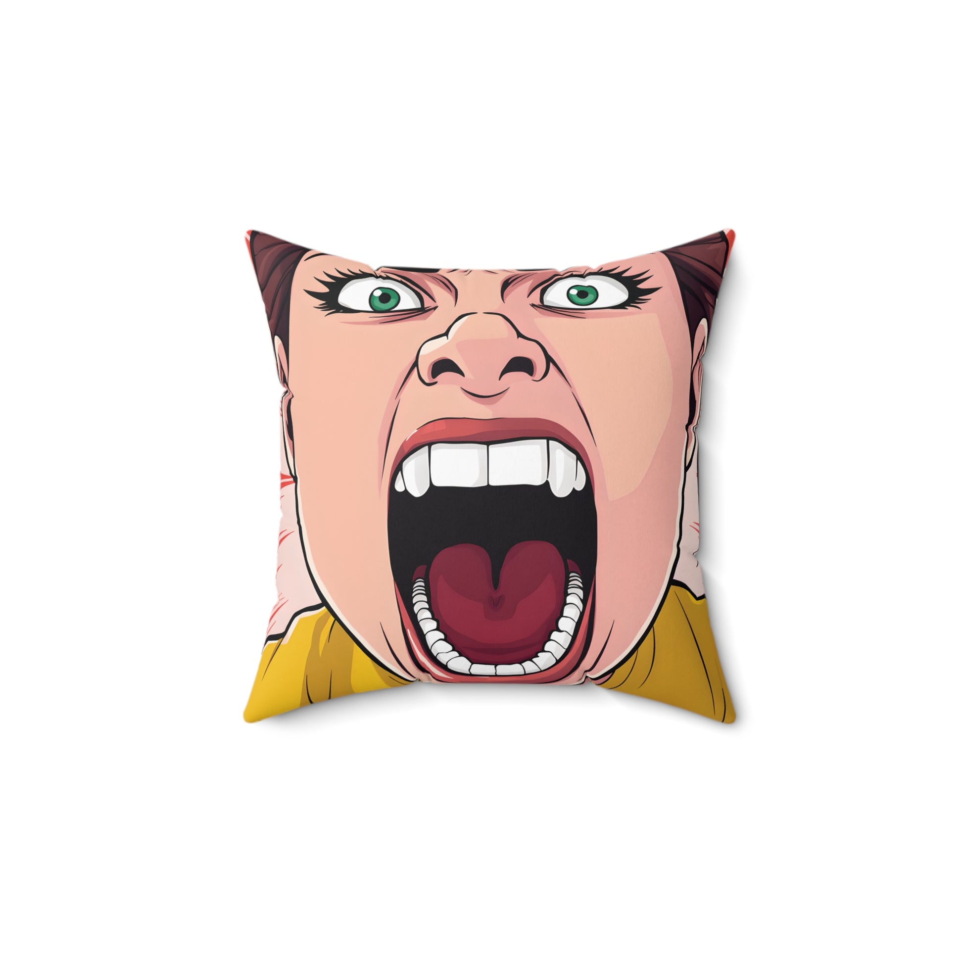 Scream Pillow for woman